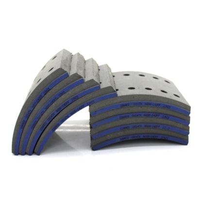 COBREQ | 0814TX140 | LONA FREIO 1X DIANTEIRO FORD/VW/VOLVO VM | IVECO EUROCARGO 120E15/150E20/160E23/170E21/230E24 | IVECO TECTOR 170E25/240E25/260E25/260E28 ( SISTEMA MASTER )