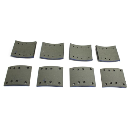 COBREQ | 0821T140 | LONA FREIO STD DIANTEIRA/TRASEIRA FORD/VW (NOVO DELIVERY) | TRASEIRA MB ACCELO 815/1016 | IVECO VERTIS 90V 16 (ALTURA 115MM) (SISTEMA MASTER)