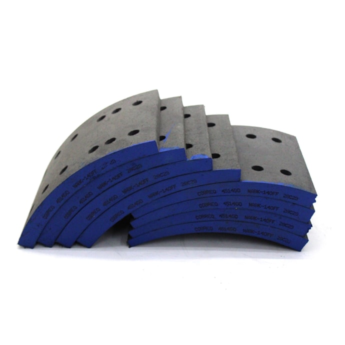 COBREQ | 4514GD140 | LONA FREIO STD TRUCK | CARRETA GUERRA 87.. | FREIO DIANTEIRO IVECO EUROTECH/STRALIS (12 FUROS)-a882e161-8fdb-476d-8fb0-ba274a8ad6f9