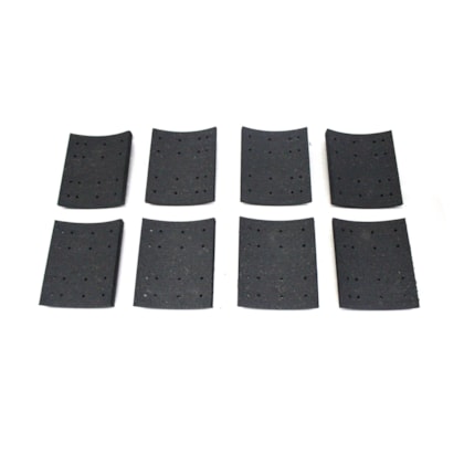 COBREQ | 4710TX142 | LONA FREIO 1X TRASEIRA VW CAMINHAO/ONIBUS | FORD CAMINHAO | ONIBUS AGRALE MA17.0 | CARRETA GUERRA/GOTTI | IVECO ONIBUS 170E22 ( SISTEMA MASTER )