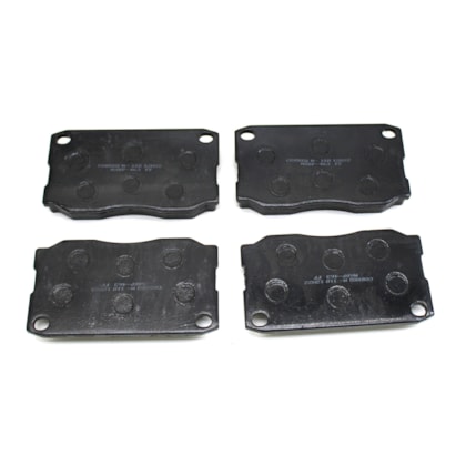 COBREQ | N118 | PASTILHA FREIO DIANTEIRA VW DELIVERY 5140/8150/8150E (..12) | F4000 (85/98) | MICRO ONIBUS AGRALE VOLARE A5/A6