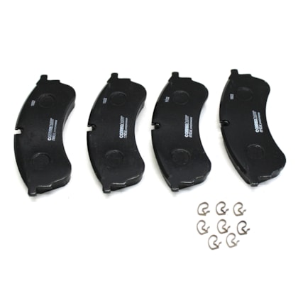 COBREQ | N2098P | PASTILHA FREIO DIANTEIRA VW NOVO DELIVERY (SISTEMA BOSCH) (MAX PERFORMANCE)