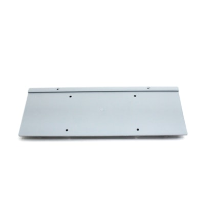 CTL | TAP807801 | SUPORTE PLACA DIANTEIRA FORD/VW (CINZA) (PLASTICO) (COM BUCHA/PRESILHA 2RD807889)