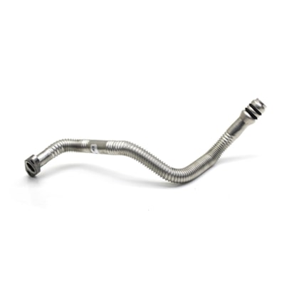 CUMMINS | 3287818 | TUBULACAO/CONEXAO RIGIDO DRENO TURBINA/TURBO COMPRESSOR FORD/VW MOTOR CUMMINS SERIE ISB 3.9/4.5 4CIL (COM ANEL ORING) (370MM)