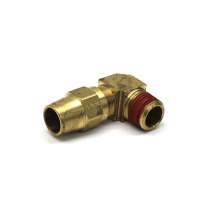 CUMMINS | 3353110 | CONEXAO/COTOVELO 90 GRAUS 5/8 X 1/2 MACHO/MACHO (PARA TUBO TECALON 1/2) (COM PORCA E ANILHA)