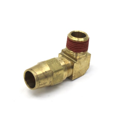 CUMMINS | 3353110 | CONEXAO/COTOVELO 90 GRAUS 5/8 X 1/2 MACHO/MACHO (PARA TUBO TECALON 1/2) (COM PORCA E ANILHA)