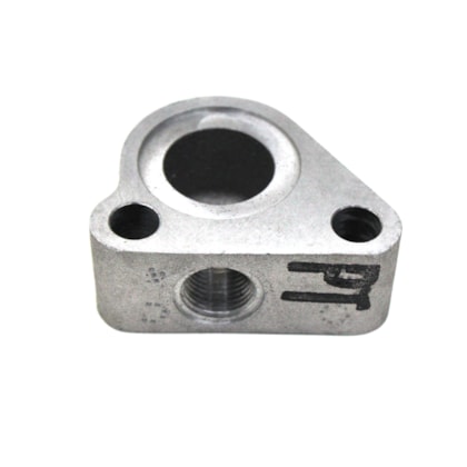 CUMMINS | 3904692 | SUPORTE/BASE ESPACADORA FIXACAO CONEXAO RETA PARA TUBO/CANO RETORNO COMPRESSOR AR HOLSET FORD CARGO 814/815 MOTOR CUMMINS SERIE B/BT 3.9 4CIL (ROSCA 1/2 NPT)