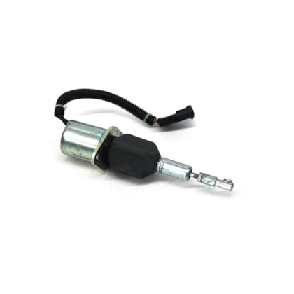 CUMMINS | 3928160 | VALVULA SOLENOIDE 12V PARADA MOTOR CUMMINS (CONECTOR RETANGULAR) (3 FIOS) (USE CHICOTE TAG971206)