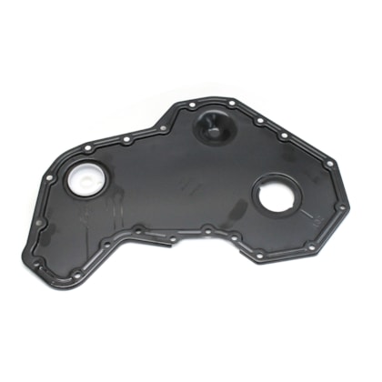 CUMMINS | 3969983 | TAMPA FRONTAL DISTRIBUICAO FORD CARGO 712 MOTOR CUMMINS SERIE B/BT 4CIL (COM RETENTOR 4931561) (BOMBA ROTATIVA)