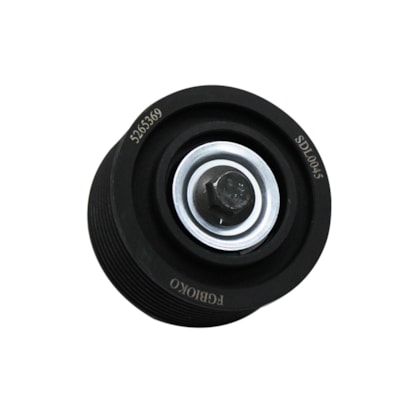 CUMMINS | 5265369 | POLIA TENSORA ESTRIADA DESVIO CORREIA COM ESPACADOR/PARAFUSO/CHAPA VW MOTOR CUMMINS SERIE ISF 3.8 EURO 5 (72X38MM)