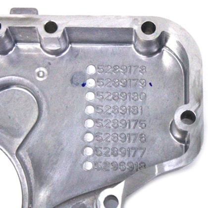 CUMMINS | 5289179 | CARCACA/TAMPA FRONTAL DISTRIBUICAO FORD CARGO 816/1119 MOTOR CUMMINS SERIE ISB 4CIL