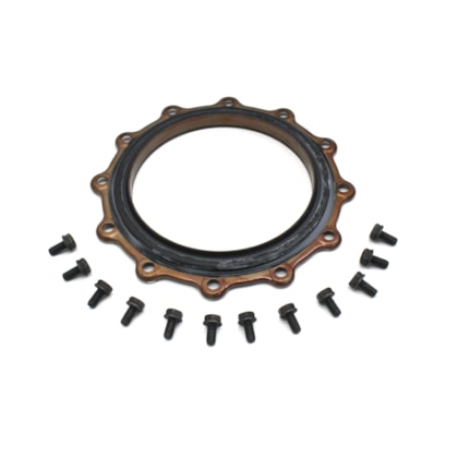 CUMMINS | 5306458 | TAMPA/FLANGE COM RETENTOR 4923644 TOMADA FORCA TRASEIRA FORD/VW MOTOR CUMMINS SERIE C/ISC