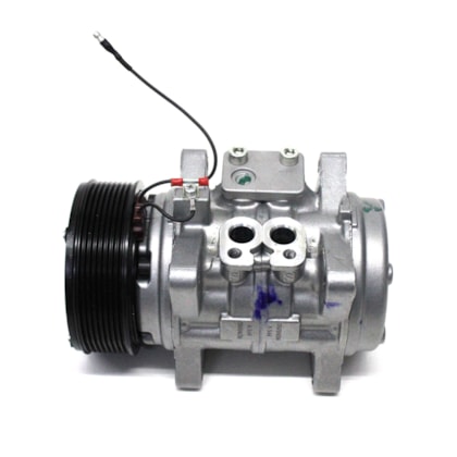 DENSO | BC4519D629AB | COMPRESSOR AR CONDICIONADO 24V 10P15 FORD CARGO/VW (8 ORELHAS P/CORREIA 8PK)