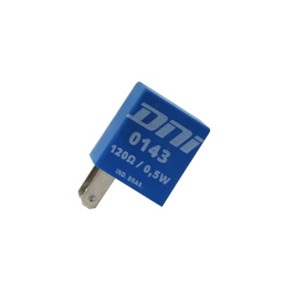 DNI | DNI0143 | RELE PORTA RESISTOR 0,5W FORD (2 TERMINAIS)