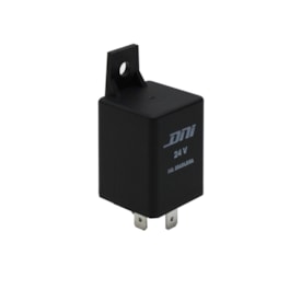 DNI | DNI0424S4 | RELE PISCA ALERTA 24V 500W (COM LUZ PILOTO) (4 TERMINAIS) (COM SUPORTE)