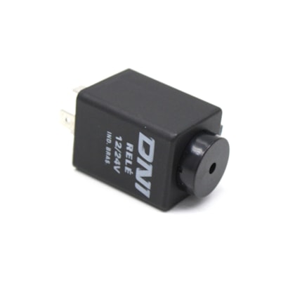DNI | DNI0518 | RELE 12V/24V SINALIZADOR ACUSTICO IRIZAR (3 TERMINAIS) (SEM SUPORTE)