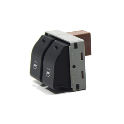 DNI | DNI2407 | INTERRUPTOR/BOTAO DUPLO ACIONAMENTO VIDRO ELETRICO PORTA LE VW CONSTELLATION (USE CHICOTE TC3040829)