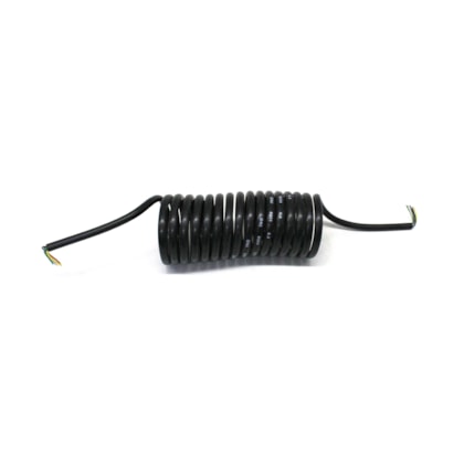 DNI | DNI8305 | CHICOTE ESPIRAL 5,5 METROS SEM CONECTOR PARA TOMADA ENGATE CARRETA 7 VIAS/POLOS USO UNIVERAL