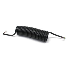 DNI | DNI8306 | CHICOTE ESPIRAL 6,5 METROS SEM CONECTOR PARA TOMADA ENGATE CARRETA 7 VIAS/POLOS USO UNIVERAL