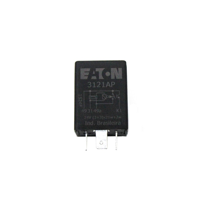 EATON EAP | 3121AP | RELE PISCA ALERTA 24V (4 TERMINAIS) (SEM SUPORTE) MB-8ac87c8a-3abc-45ff-8ef7-9f41bb5cda9b