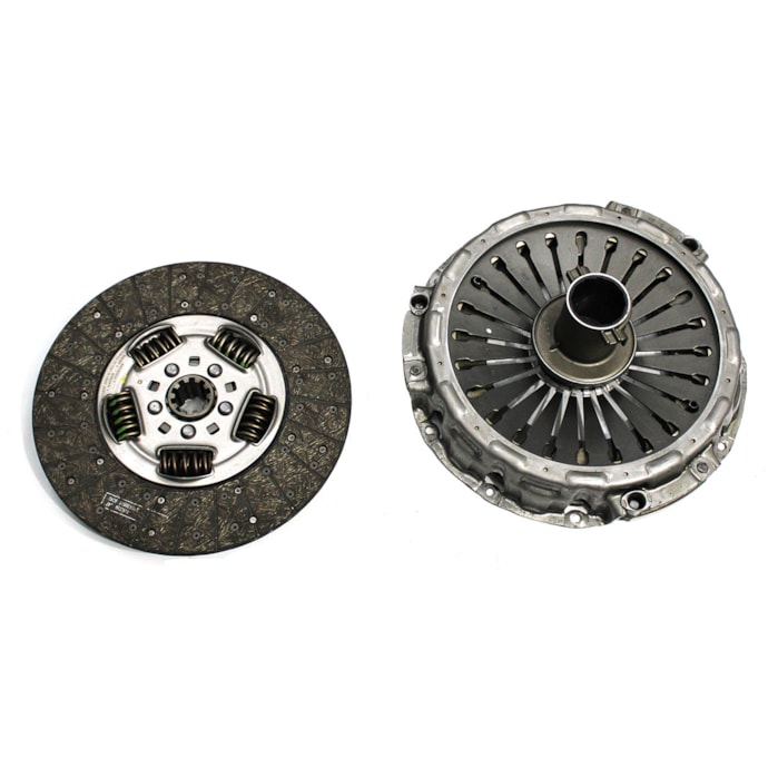 EATON EMBREAGEM | 1041082 | KIT EMBREAGEM 365MM 10E FORD CARGO NOVO PANDA MOTOR CUMMINS SERIE ISB 4.5 (REVESTIMENTO STD) (5 MOLAS) (PARA USO COM TUBO GUIA)-5a59abd0-981d-4656-b3a6-96986a0a7f7e