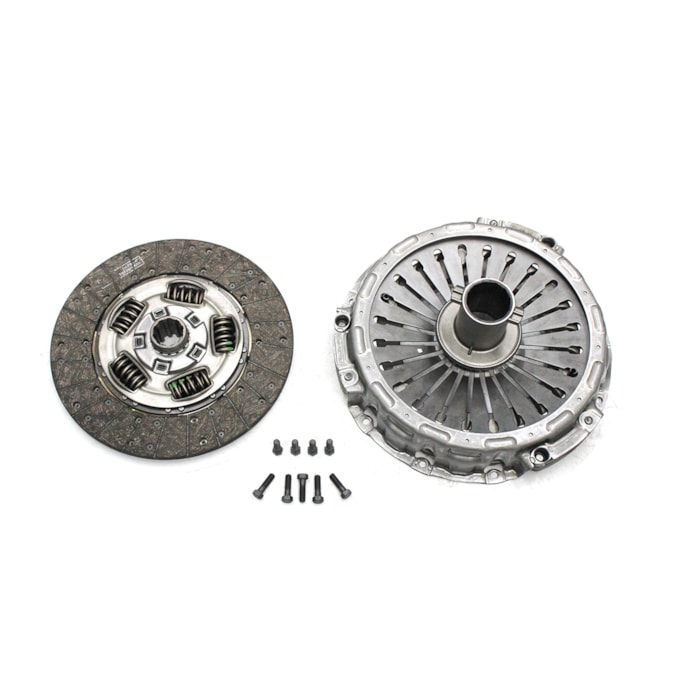 EATON EMBREAGEM | 1041082RM | KIT EMBREAGEM 365MM 10E FORD CARGO NOVO PANDA MOTOR CUMMINS SERIE ISB 4.5 (REVESTIMENTO STD) (5 MOLAS) (PARA USO COM TUBO GUIA) (REMANUFATURADO)-c3c24483-395d-45b2-b156-0f35879f0b9e