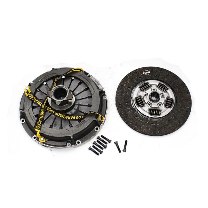 EATON EMBREAGEM | 1047111 | KIT EMBREAGEM 395MM 10E MONODISCO (PARA USO COM TUBO TUBO GUIA) FORD CARGO NOVA PANDA MOTOR EURO 5 (REVESTIMENTO ORGANICO STD) (4000 LBS SISTEMA PUXAR)-92e92cba-8029-40a5-8f45-ff822ff4e11e