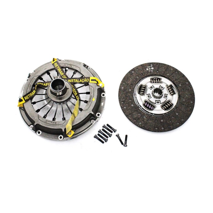 EATON EMBREAGEM | 1047121 | KIT EMBREAGEM 395MM 10E FORD CARGO 2012.. (SISTEMA TUBO GUIA) CAMBIO EATON FS6306/ES11209 (REVESTIMENTO STD)-07bde76e-4b24-4248-a5da-9183c08e8282