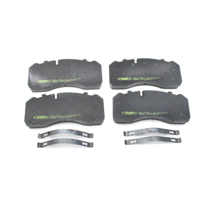 ECOPADS | ECO1406 | PASTILHA FREIO DIANTEIRO MB ATEGO 1215/1228/1317/1517 98/