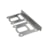 ELRING | 008951 | JUNTA (METALICA) COLETOR ESCAPE (QUADRADA DUPLA COM FURO EXTRA) VW MOTOR MAN D0834/D0836 4CIL/6CIL EURO 5-e2697ce7-2933-4302-8613-e6f0bda8ecfe