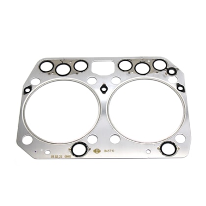ELRING | 845710 | JUNTA CABECOTE DUPLA (METALICA) VW CONSTELLATION/WORKER/ONIBUS MOTOR MAN D0834/D0836 4CIL/6CIL EURO 5