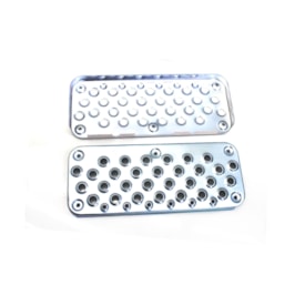 FABBOF | EC033A | PAR CHAPA ESTRIBO MB HPN 1620/1622 | MB ATRON (ZINCADO)