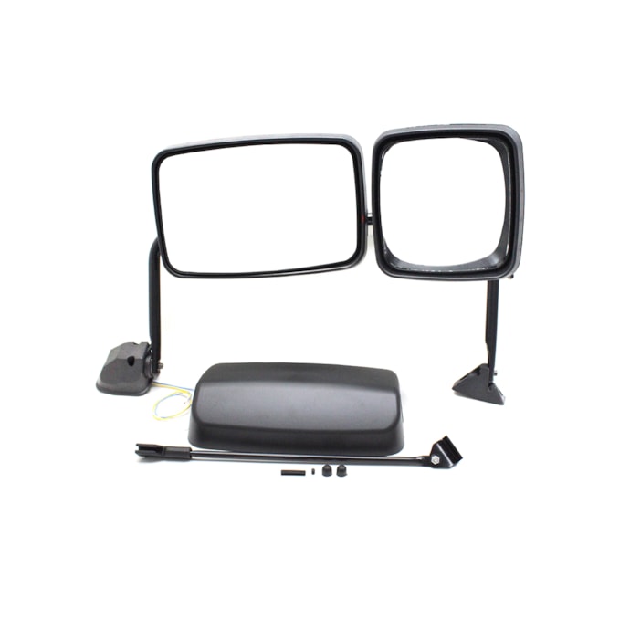 FABBOF | ER237 | JG ESPELHO C/BRACO RETROVISOR LE FORD CARGO NOVO PANDA 2012/2017 EURO 5 COM ESPELHO AUXILIAR (SEM DESEMBACADOR/ELETRICO) (ER1244 + ER1245 + ER1247 + ER1076)-d34085d1-e5a4-450d-88e8-1ec77e56977a