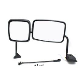 FABBOF | ER238 | JG ESPELHO C/BRACO RETROVISOR LD FORD CARGO NOVO PANDA 2012/2017 EURO 5 COM ESPELHO AUXILIAR (SEM DESEMBACADOR/ELETRICO) (ER1244 + ER1245 + ER1246 + ER1076)