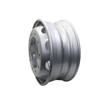 FACCHINI | 0308970504 | RODA 10F 22,50 X 8,25 PARA PNEU 295 RADIAL SEM CAMARA | CARRETA/FORD/IVECO/VW/MB/VOLVO/SCANIA (FURO RETO - PARA PORCA OSCILANTE) (COM VALVULA/BICO)