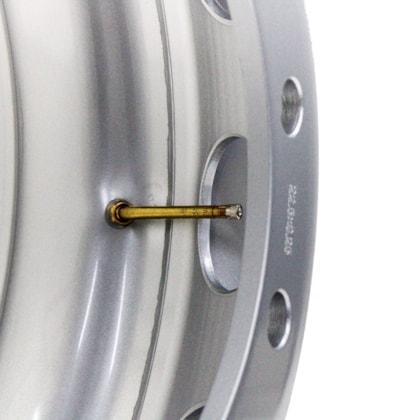 FACCHINI | 0308970504 | RODA 10F 22,50 X 8,25 PARA PNEU 295 RADIAL SEM CAMARA | CARRETA/FORD/IVECO/VW/MB/VOLVO/SCANIA (FURO RETO - PARA PORCA OSCILANTE) (COM VALVULA/BICO)