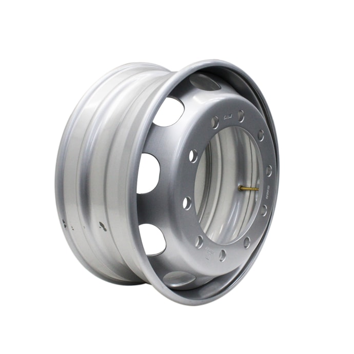 FACCHINI | 0308970504 | RODA 10F 22,50 X 8,25 PARA PNEU 295 RADIAL SEM CAMARA | CARRETA/FORD/IVECO/VW/MB/VOLVO/SCANIA (FURO RETO - PARA PORCA OSCILANTE) (COM VALVULA/BICO)-9bc83315-2bbe-44ca-bf66-1552bac9bbcb