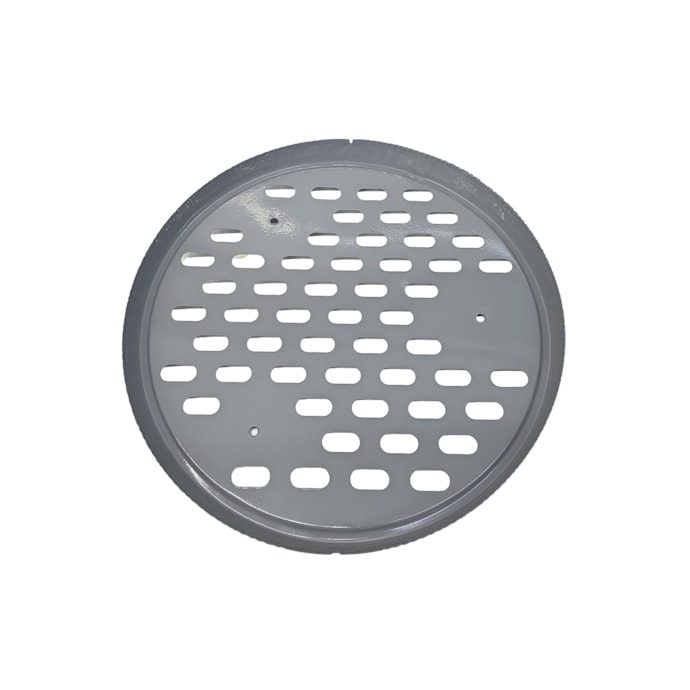 FADO | F6548 | CHAPA PROTECAO CALOR REDONDA SILENCIOSO ESCAPAMENTO VW CONSTELLATION MOTOR CUMMINS/MWM EURO 3 (GALVANIZADO)-e71801c9-f744-41b1-94d0-553c0425391e