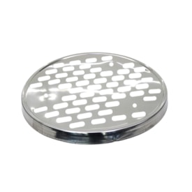 FADO | F6548I | CHAPA PROTECAO CALOR REDONDA SILENCIOSO ESCAPAMENTO VW CONSTELLATION MOTOR CUMMINS/MWM EURO 3 (INOX ESCOVADO)