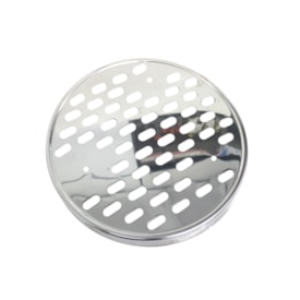 FADO | F6548I | CHAPA PROTECAO CALOR REDONDA SILENCIOSO ESCAPAMENTO VW CONSTELLATION MOTOR CUMMINS/MWM EURO 3 (INOX ESCOVADO)