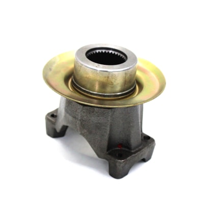 FLAUS | 2RD525283B | TERMINAL/FLANGE YOKE 37 ESTRIAS PINHAO FORD/VW EIXO DANA 80/286 (ROSCA 1/4) (CRUZETA 5160X) (ALTURA TOTAL 110MM)