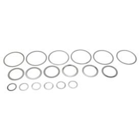FLAUS | 702053 | KIT CALCO/ESPACADOR/AJUSTE REGULAGEM ROLAMENTO PINHAO FORD/VW EIXO DANA 70HD (32X41MM (6) - 59X76MM (6) - 92X104MM (6))