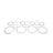 FLAUS | 702096 | KIT CALCO/ESPACADOR/AJUSTE REGULAGEM ROLAMENTO PINHAO FORD/VW EIXO DANA 284/284HD/411/480 (37X45MM (6) | 52X68MM (4) | 92X114MM (4))-55041526-c419-401b-94b5-d029e35d99e7