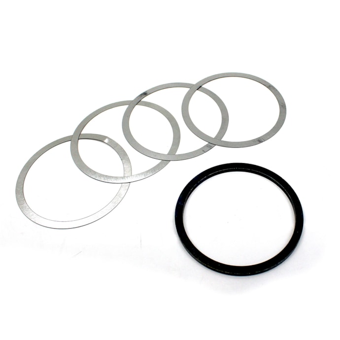 FLAUS | 702830 | KIT CALCO/ESPACADOR/AJUSTE REGULAGEM ROLAMENTOS LATERAL COROA/CAIXA SATELITE VW 5140/5150 DELIVERY F250/F350 EIXO DANA 70/267 (84X96X4MM (1) - 84X96MM (4) )-e5b9da46-8164-481e-ab42-8d505c45257b