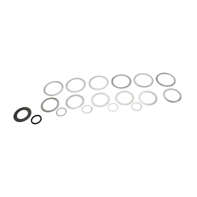 FLAUS | 702831 | KIT CALCO/ESPACADOR/AJUSTE REGULAGEM ROLAMENTOS PINHAO VW 5140/5150 DELIVERY F250/F350 EIXO DANA 70/267 (34X41X3MM (1) - 34X41MM (4) - 45X72MM (1) - 60X76MM (6) - 72X87MM (6) )-6709d3fc-849c-4ccc-a9dc-f10f408af221