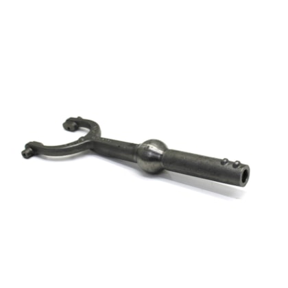 FLAUS | 808020 | GARFO ACIONAMENTO EMBREAGEM MB AGL 1313/1513/2013/2213 | MB 608/708 (MODELO CURTO) (FUNDIDO) (ROSCA M10X1,5)