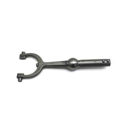 FLAUS | 808020 | GARFO ACIONAMENTO EMBREAGEM MB AGL 1313/1513/2013/2213 | MB 608/708 (MODELO CURTO) (FUNDIDO) (ROSCA M10X1,5)