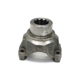 FLAUS | BE2Y7089A | TERMINAL/FLANGE YOKE 10 ESTRIAS CAMBIO EATON CL2615 AGRALE/FORD/VW (CRUZETA 5160X)(FURO SEM ROSCA 3/8)