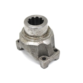 FLAUS | BE2Y7089A | TERMINAL/FLANGE YOKE 10 ESTRIAS CAMBIO EATON CL2615 AGRALE/FORD/VW (CRUZETA 5160X)(FURO SEM ROSCA 3/8)