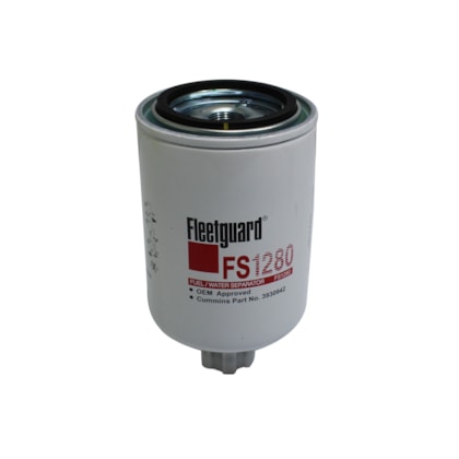 FLEETGUARD | FS1280 | FILTRO DIESEL/COMBUSTIVEL FORD/VW MOTOR CUMMINS SERIE B/BT/C (ROSCA 13/16 18F) (SISTEMA DRENO)